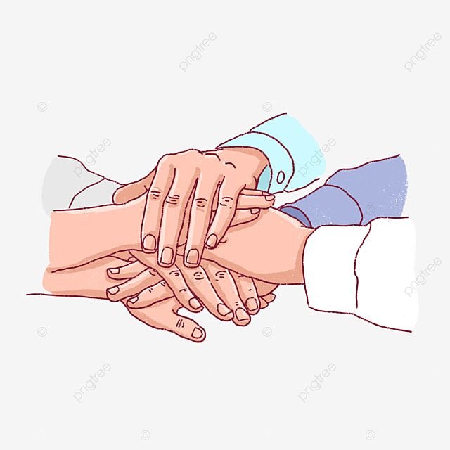 trabajo en equipo inspirador pintado a mano material png gratuito png ,dibujos apretón de manos, apretón de manos dibujado a mano, comercio png y psd para descargar gratis pngtree